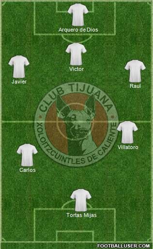 Xoloitzcuintles de Tijuana Formation 2012