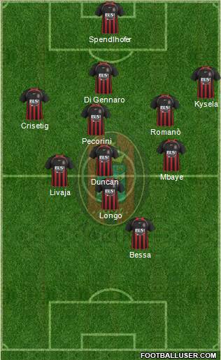 Virtus Lanciano Formation 2012