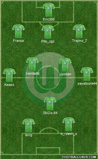 VfL Wolfsburg Formation 2012