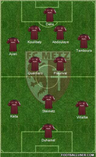 Football Club de Metz football formation