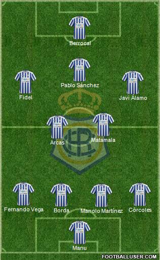R.C. Recreativo de Huelva S.A.D. Formation 2012