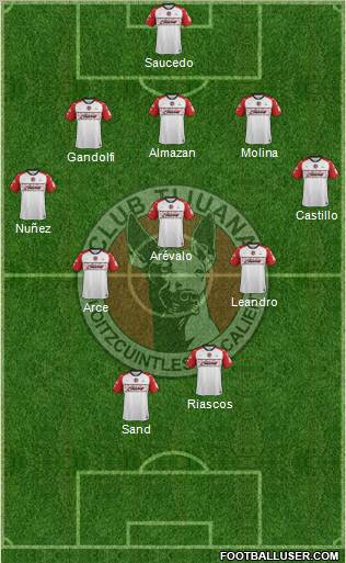 Xoloitzcuintles de Tijuana Formation 2012