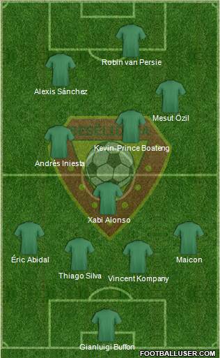 KS Besëlidhja Lezhë Formation 2012