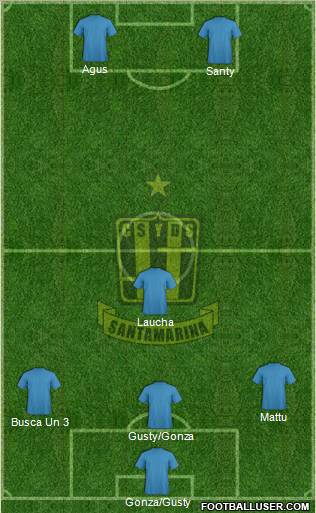 Deportivo Santamarina Formation 2012