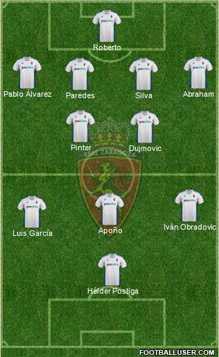 R. Zaragoza S.A.D. Formation 2012