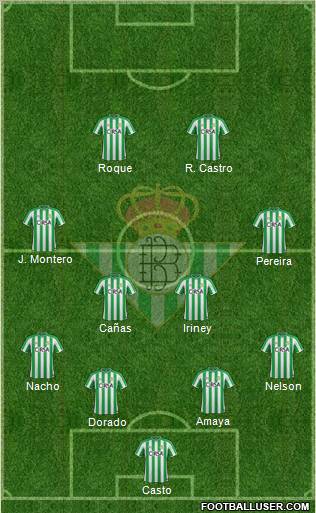 Real Betis B., S.A.D. Formation 2012