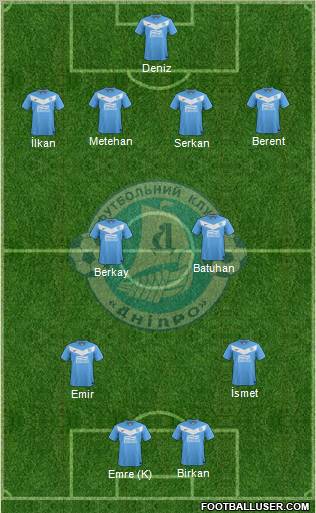 Dnipro Dnipropetrovsk Formation 2012