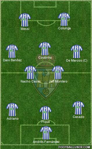 S.D. Ponferradina Formation 2012