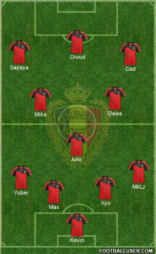 Belgium Formation 2012