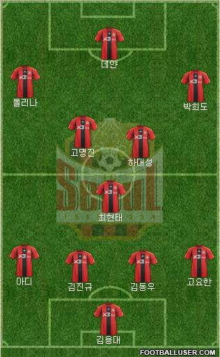 FC Seoul Formation 2012