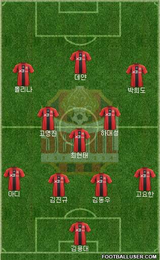 FC Seoul Formation 2012