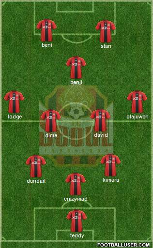 FC Seoul Formation 2012