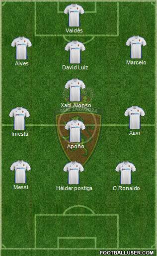 R. Zaragoza S.A.D. Formation 2012