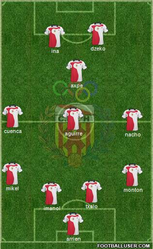 C.E. L'Hospitalet Formation 2012