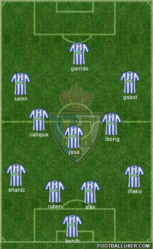 S.D. Ponferradina Formation 2012