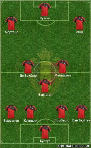 Belgium Formation 2012