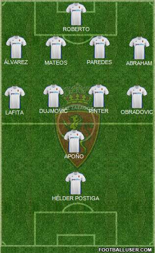 R. Zaragoza S.A.D. Formation 2012