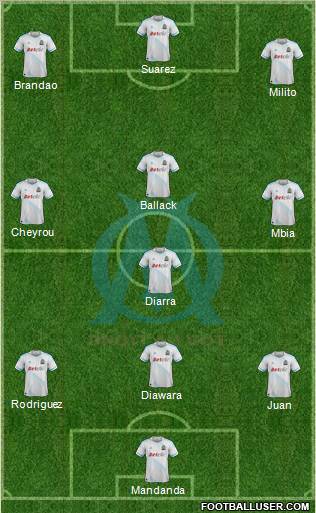 Olympique de Marseille Formation 2012