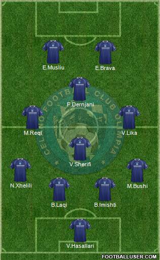 Celano Olimpia Formation 2012