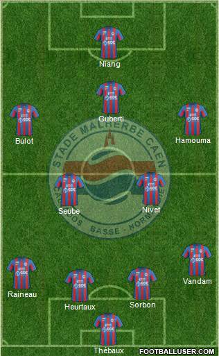 Stade Malherbe Caen Basse-Normandie Formation 2012