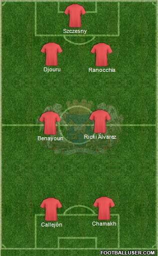 Peterborough United Formation 2012