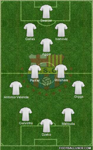 Barcelona SC Formation 2012