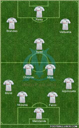 Olympique de Marseille Formation 2012