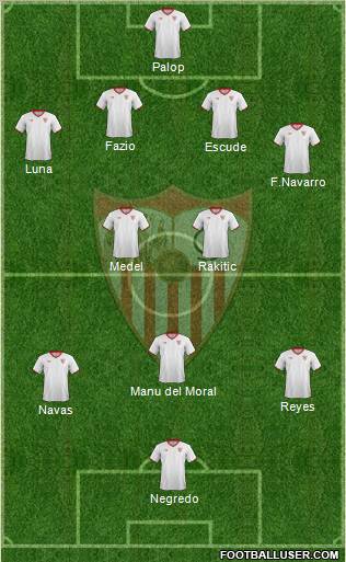 Sevilla F.C., S.A.D. Formation 2012