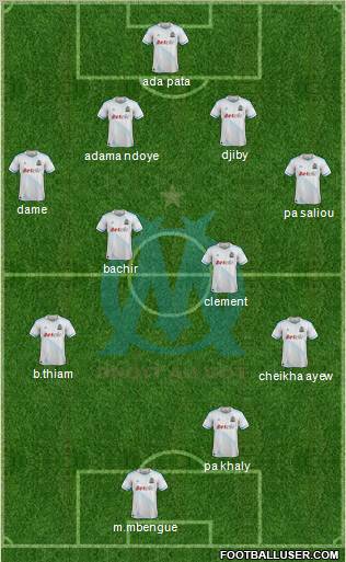 Olympique de Marseille Formation 2012