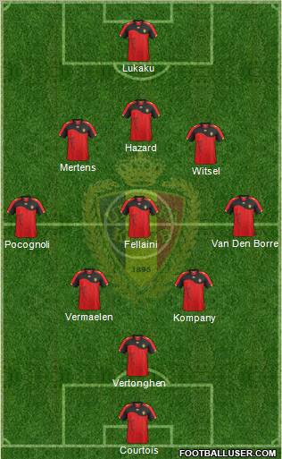 Belgium Formation 2012