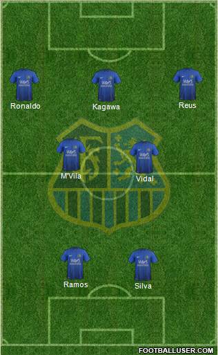 1.FC Saarbrücken Formation 2012