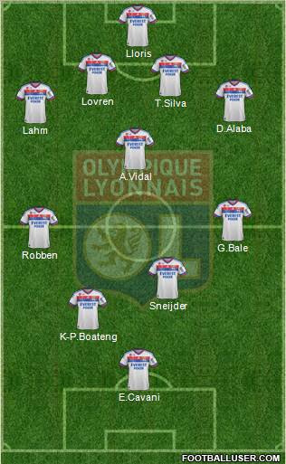 Olympique Lyonnais Formation 2012