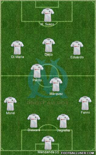 Olympique de Marseille Formation 2012