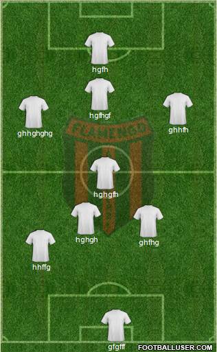Flamengo EC de Arcoverde Formation 2012