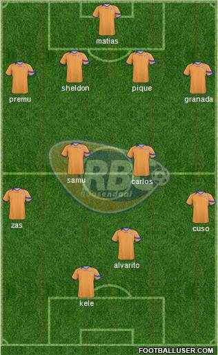 RBC Roosendaal Formation 2012