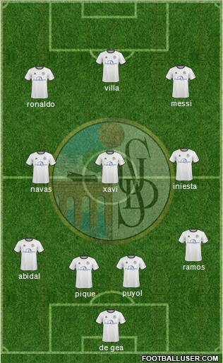 U.D. Salamanca S.A.D. Formation 2012