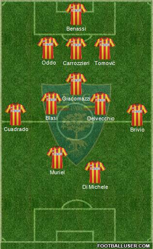 Lecce Formation 2012