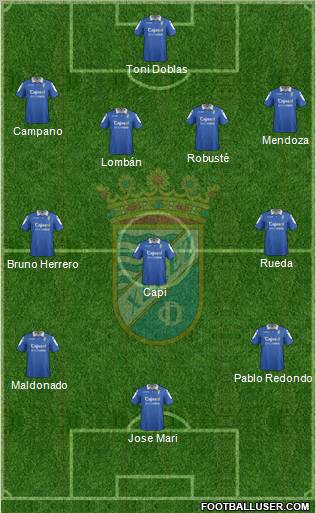 Xerez C.D., S.A.D. Formation 2012