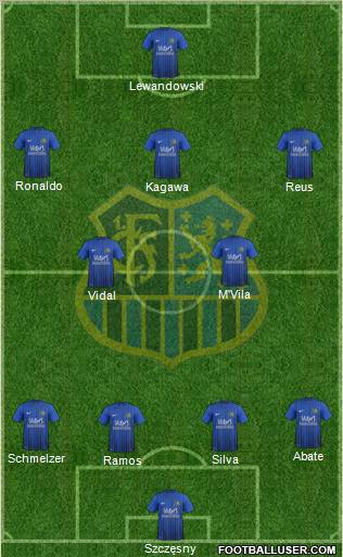 1.FC Saarbrücken Formation 2012