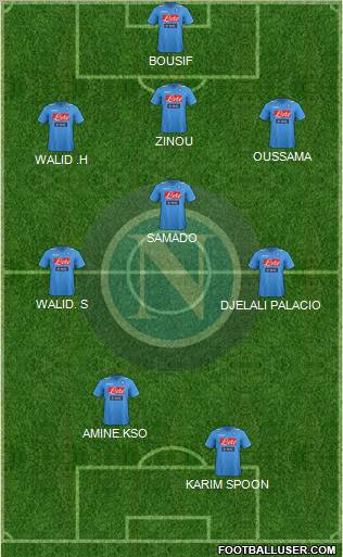Napoli Formation 2012