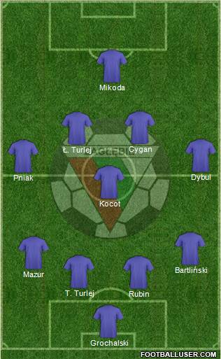 Zaglebie Sosnowiec Formation 2012