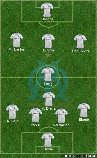 Olympique de Marseille Formation 2012