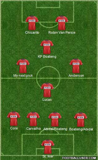 Chicago Fire football formation