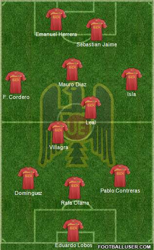 CD Unión Española S.A.D.P. Formation 2012