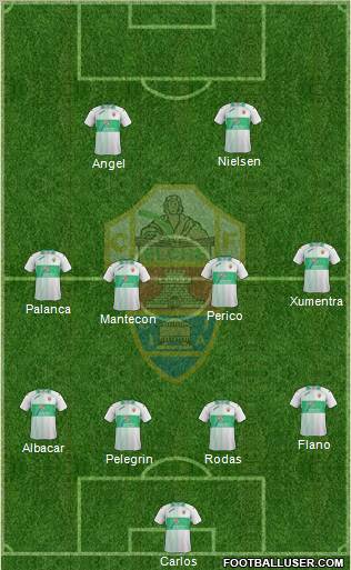 Elche C.F., S.A.D. Formation 2012