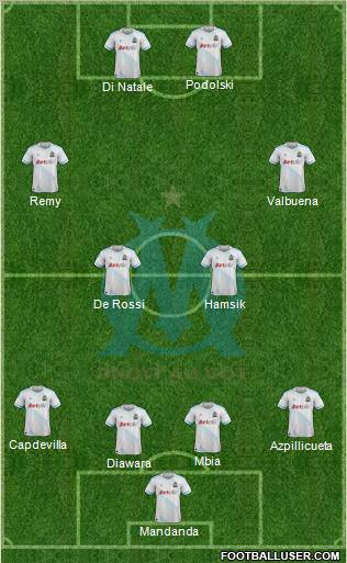 Olympique de Marseille Formation 2012