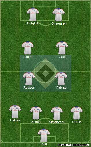 Hamburger SV Formation 2012