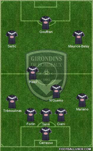 FC Girondins de Bordeaux Formation 2012