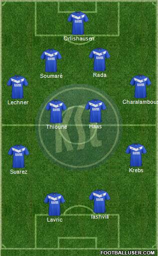 Karlsruher SC Formation 2012