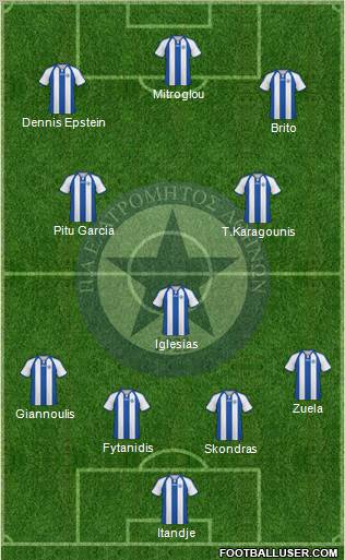 APS Atromitos Athens 1923 Formation 2012